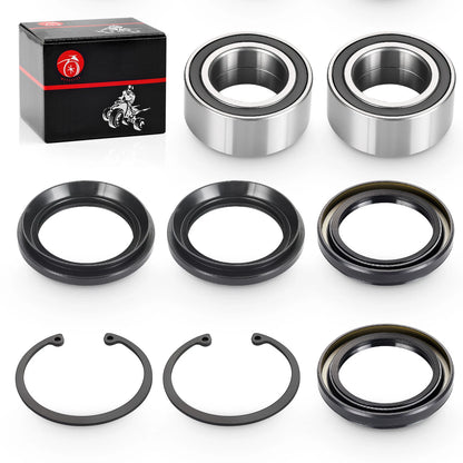 Rear Wheel Bearings & Seals Kit for Honda Rincon 650 TRX650 (2003-2005)