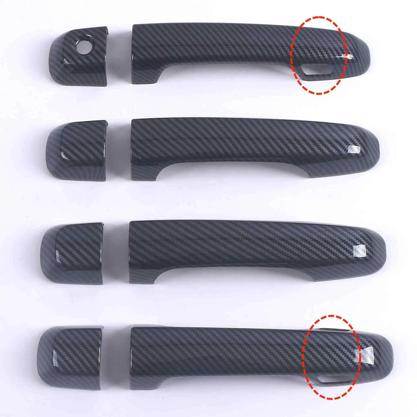 Smart Keyhole Door Handle Lid Cover for 2010-2023 Toyota Prado J150 (2010-2023)