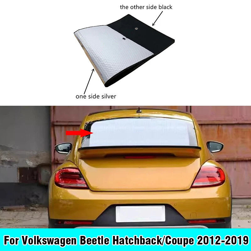 Rear Windshield Sunshade for Volkswagen Beetle Hatchback/Coupe (2012-2019)