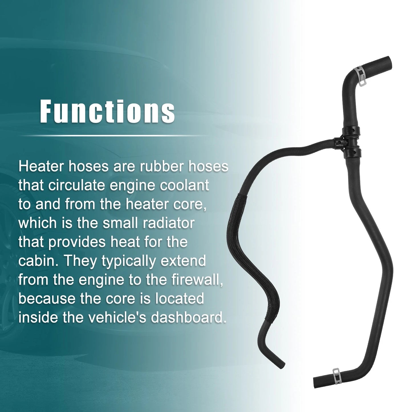 Heater Hose for Chrysler 300 & Dodge Challenger