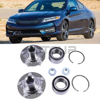 2 x Front Wheel Hub Bearing for Honda Accord, Acura TLX (2013–2019)