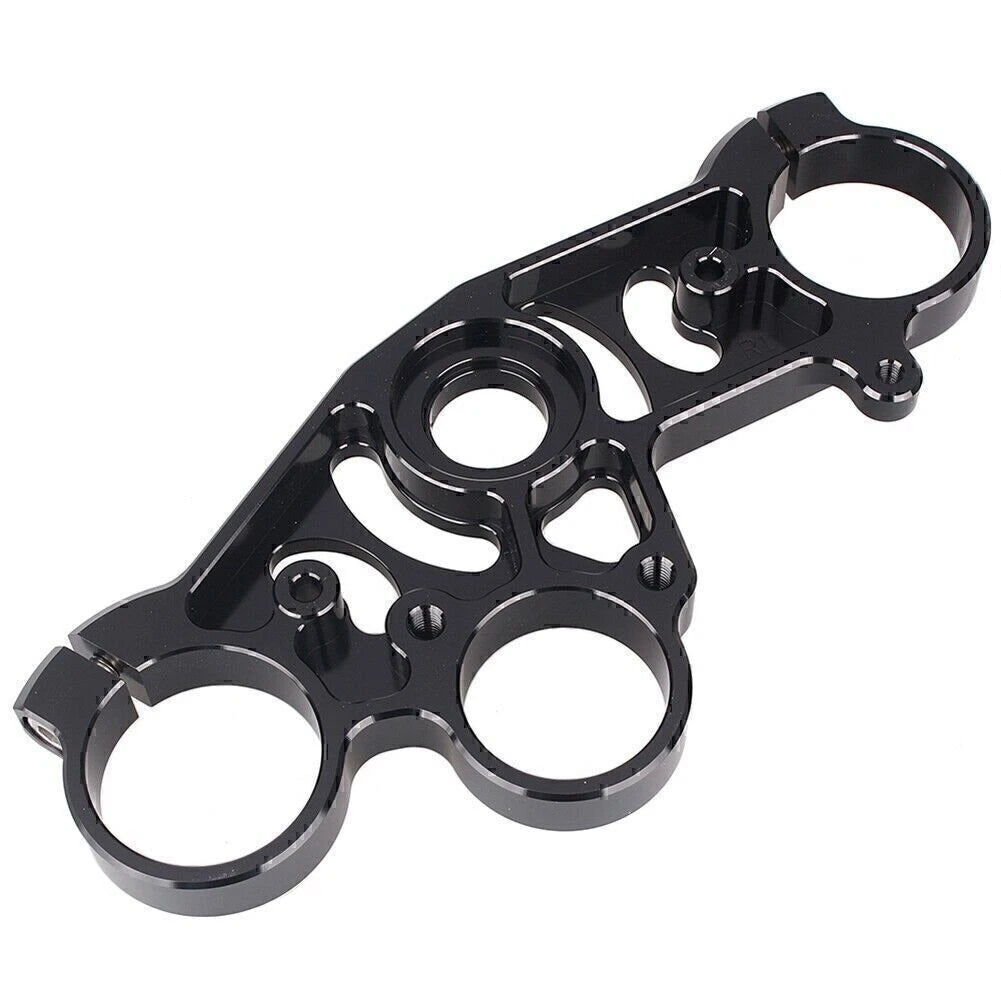Motorcycle Triple Tree Front Upper Clamp Black for Yamaha YZF R1 (2004-2006)
