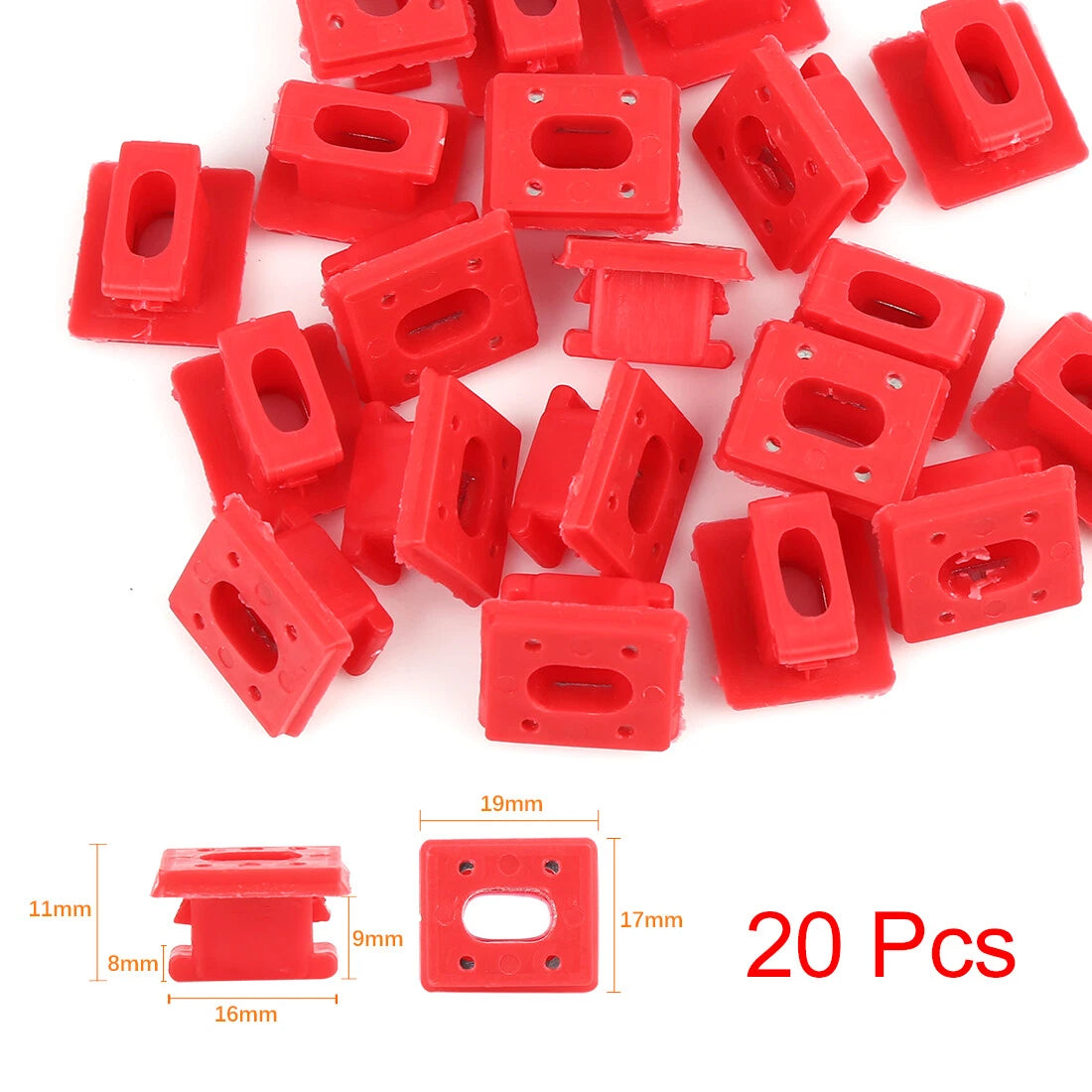 20 x Plastic Rivet Fender Fastener Clips for BMW