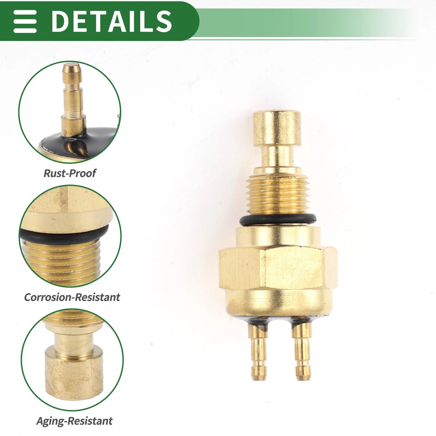 Engine Coolant Temperature Sensor for Kawasaki Bayou 400 (1999–1999)