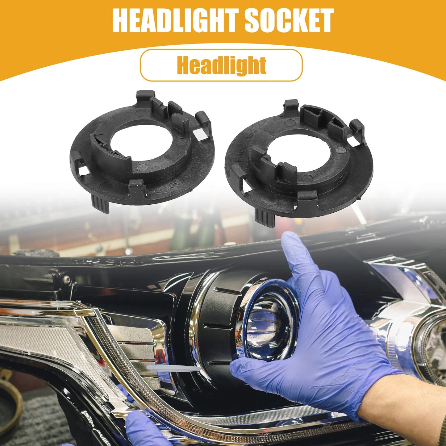 LED Headlight Holder Socket for Hyundai