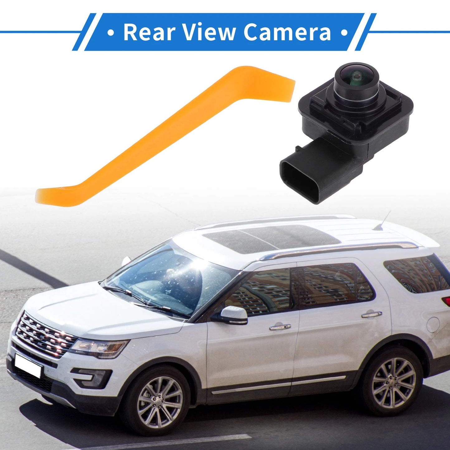Rear View Camera for Ford Explorer (2016-2019) - 120-180 Degree Lens