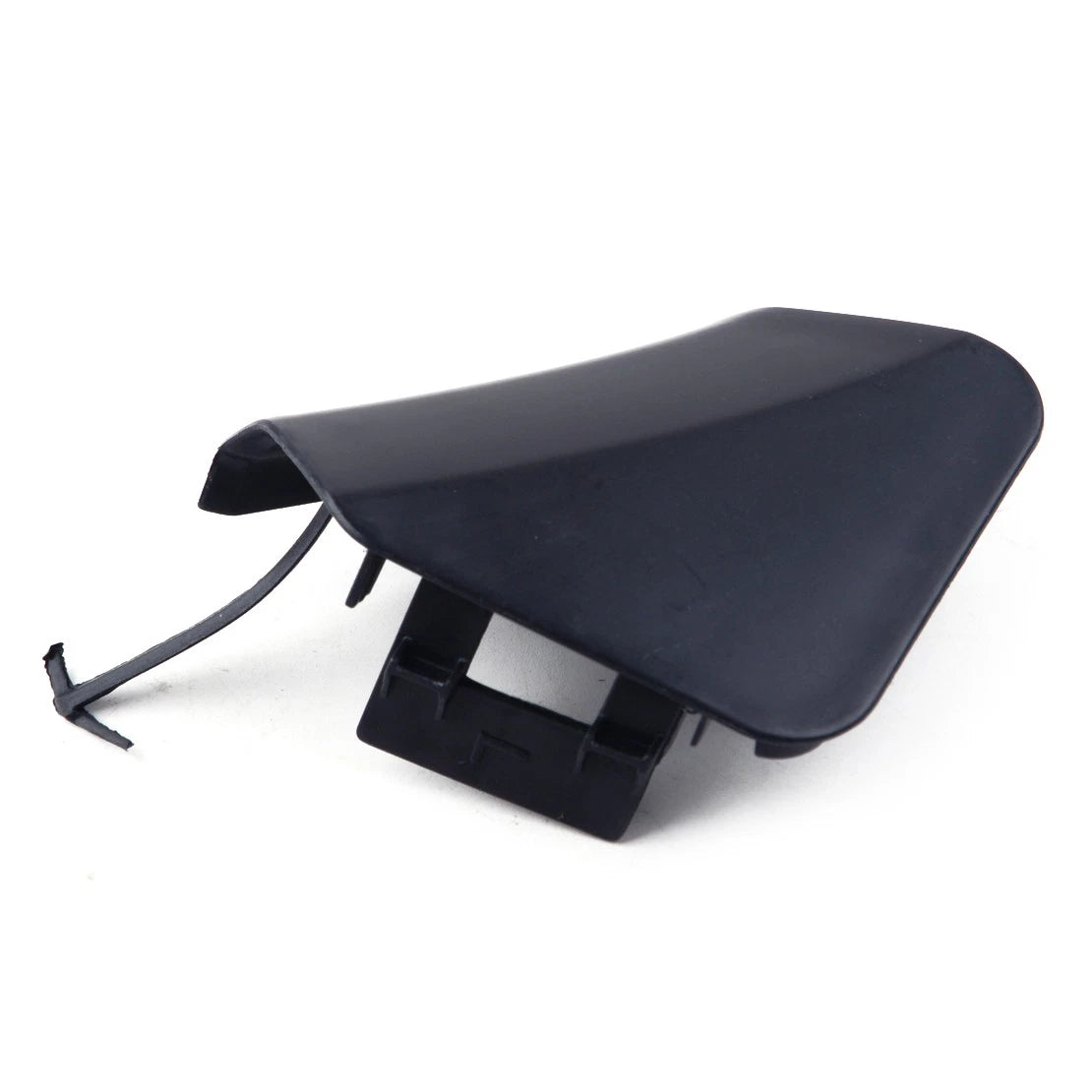 Black L+R Bumper Tow Hook Cover Caps for Toyota Highlander (2011-2013)