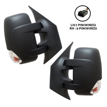 Electric Door Mirrors w/ Indicator for Renault Master X62 (2010-2025)