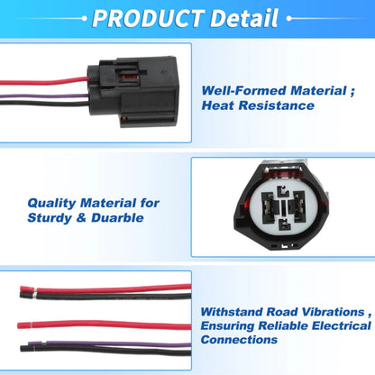 Cooling Fan Clutch Jumper Wire Pigtail Harness for Lincoln