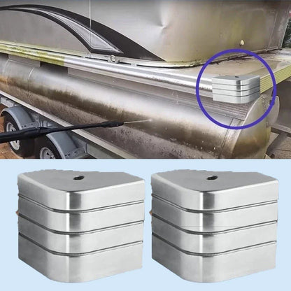 Pontoon Boat Corner Protection for Docking - Easy Installation