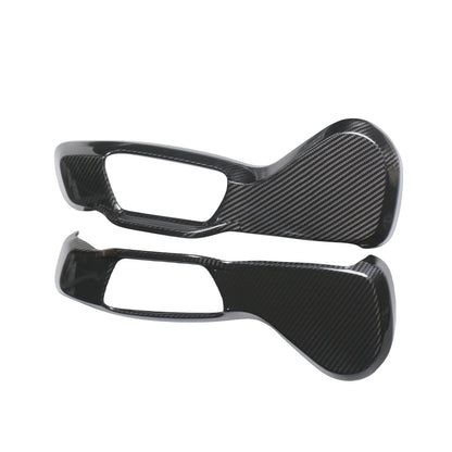 Gloss Carbon Fiber Seat Adjustment Switch Panel Cover for Supra A90 A91 (19-23)