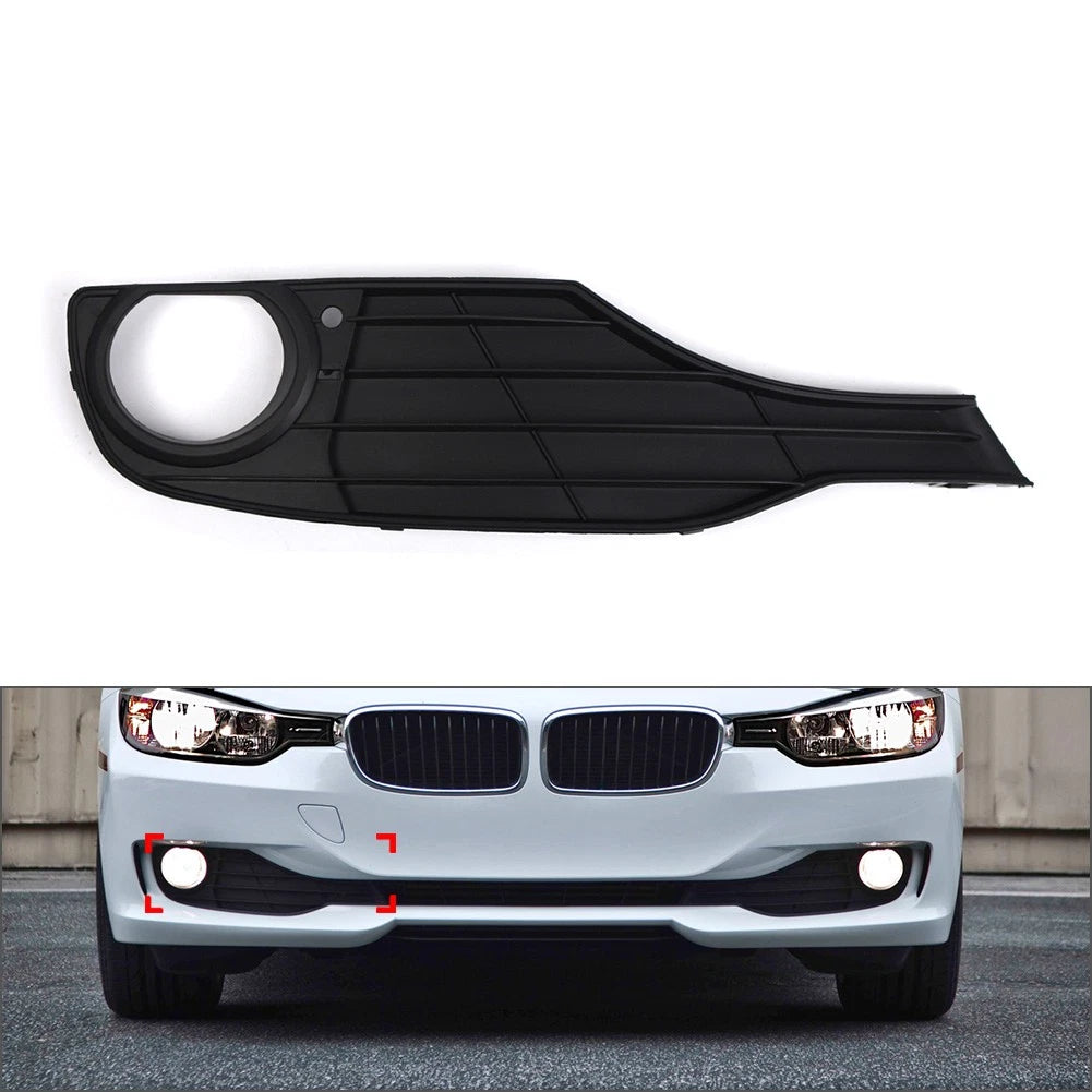 Right Side Front Bumper Fog Light Grille for BMW 3 Series F30 F31 320i (12-15)