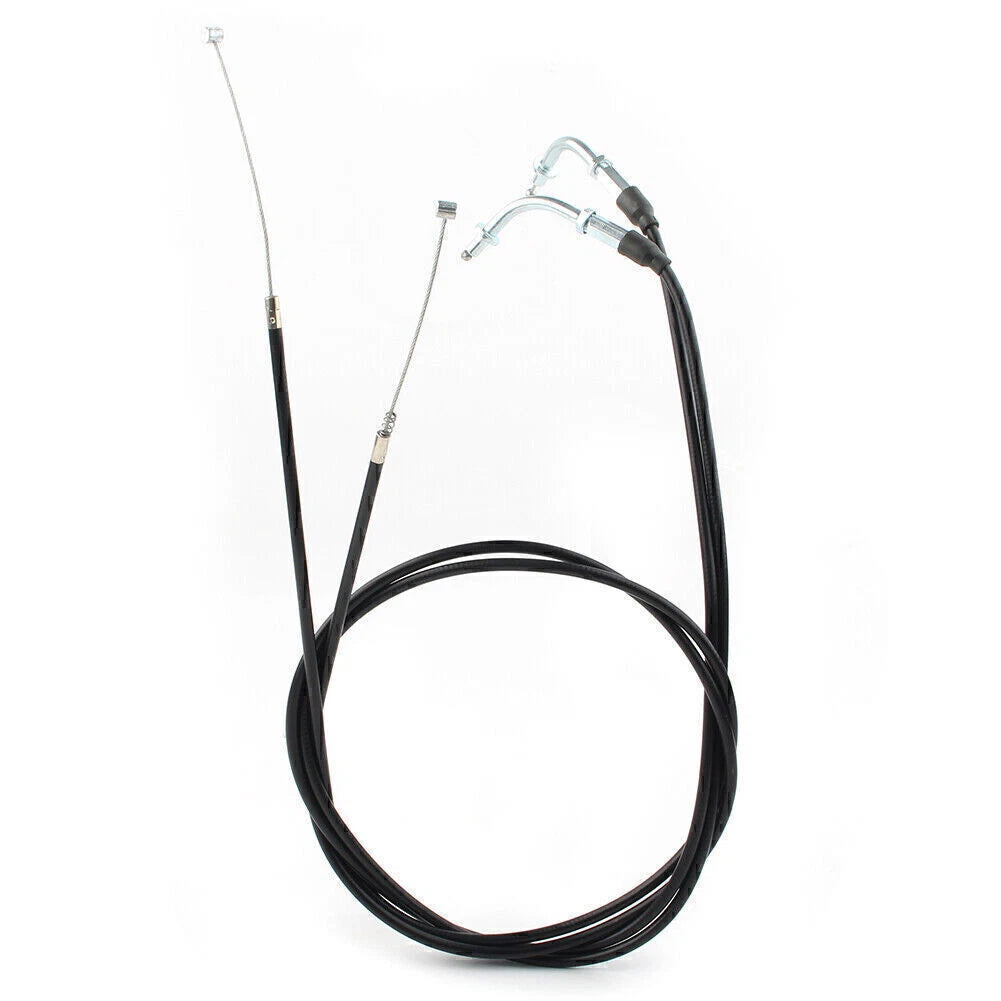 2 x 130CM Throttle Cable for Harley Sportster 883 1200 (2004-2023)