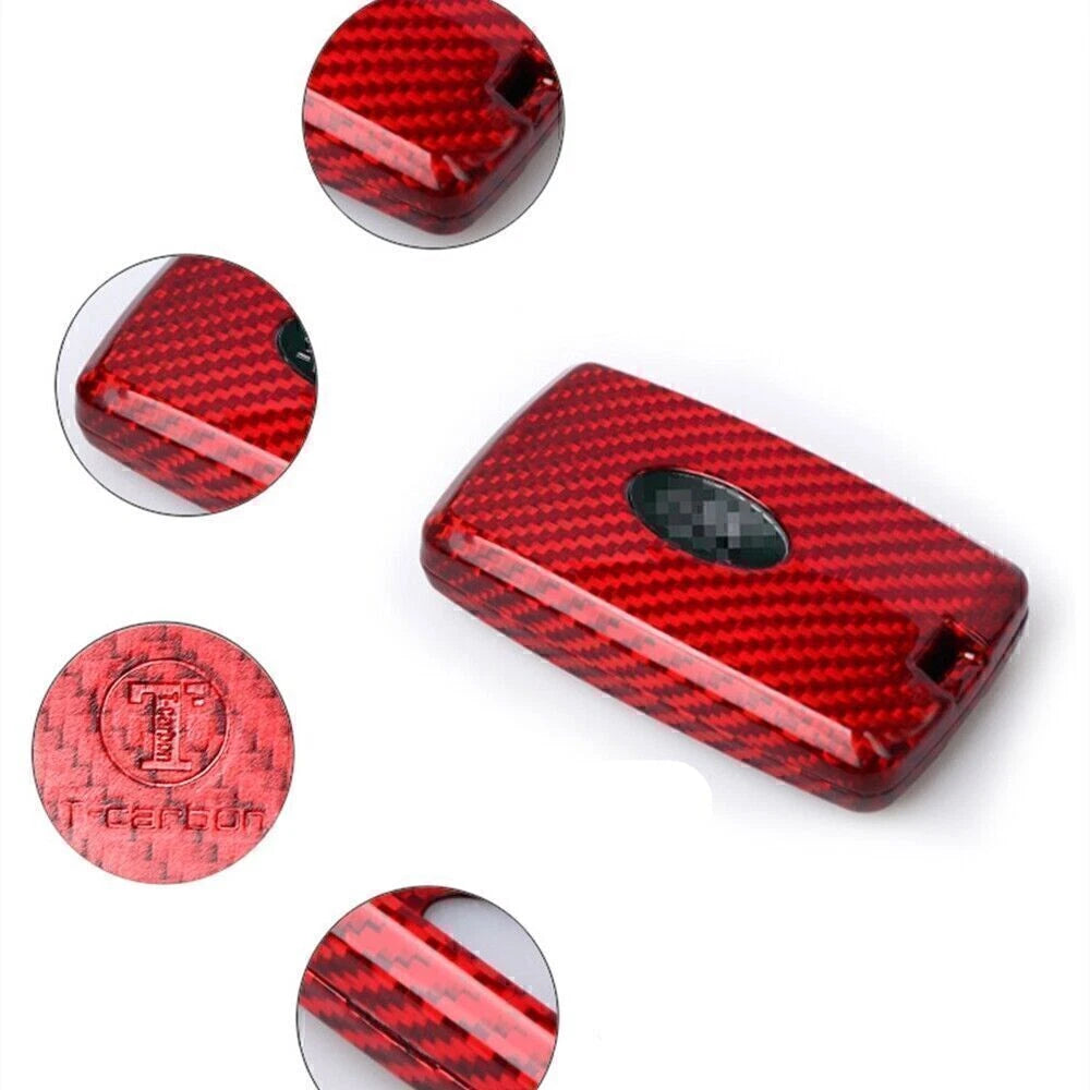 Carbon Fiber Key Case Cover for Land Rover Sport/Discovery