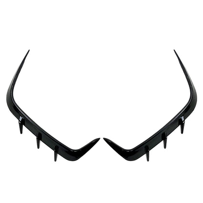 Rear Bumper Splitter Canard Trim for BMW 4 Series G22 G23 M-Sport (21-22)