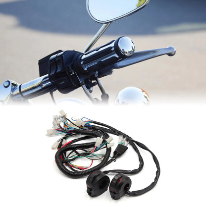Electrical Main Wire Harness with Handlebar Switch for CG125