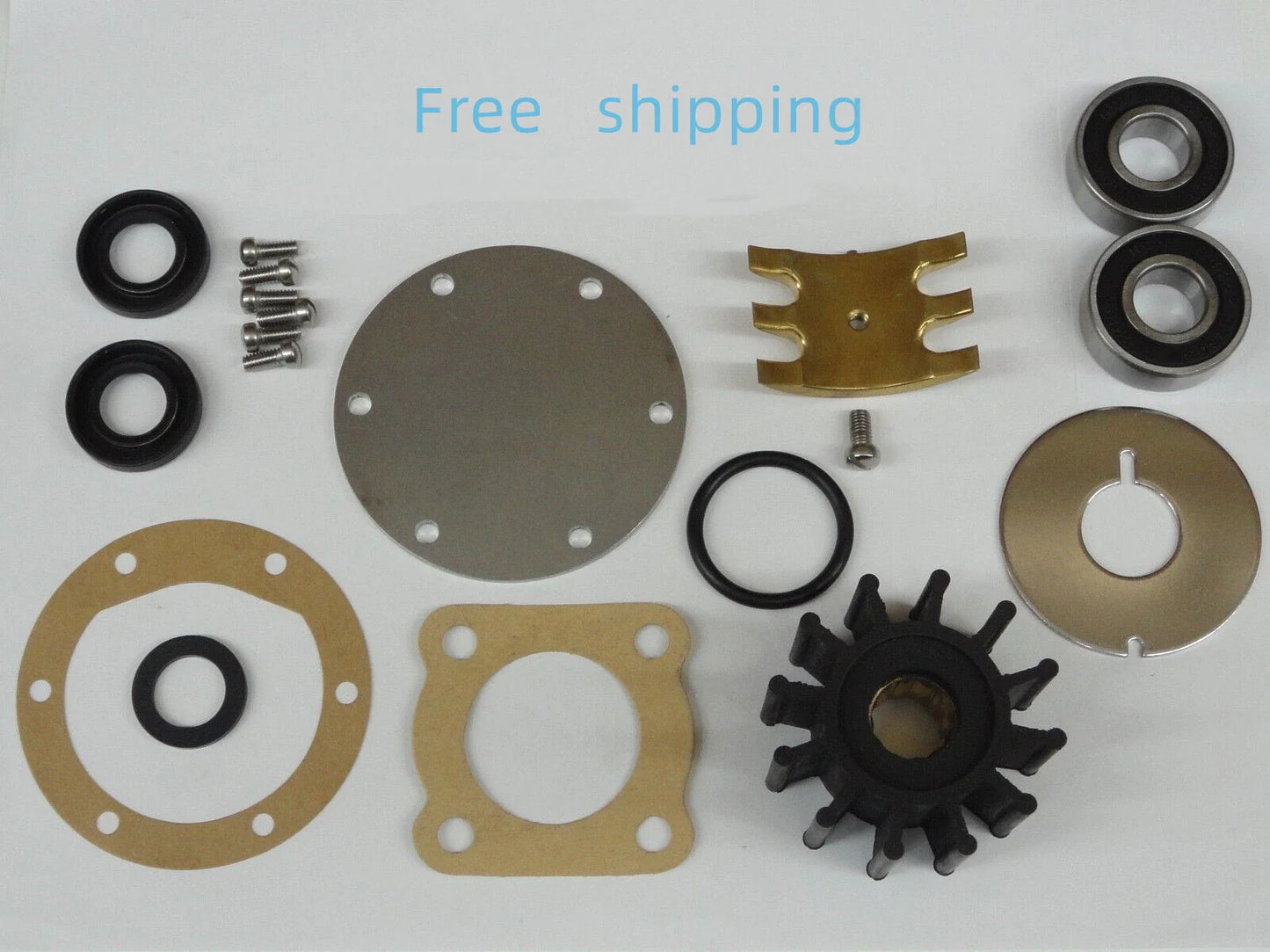 Rebuild Kit for Jabsco Sea Water Pump 3270 for Perkins Marine Diesel