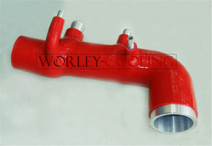 RED Silicone Induction Intake Pipe for Subaru GC8 EJ20 STi (1998-2000)