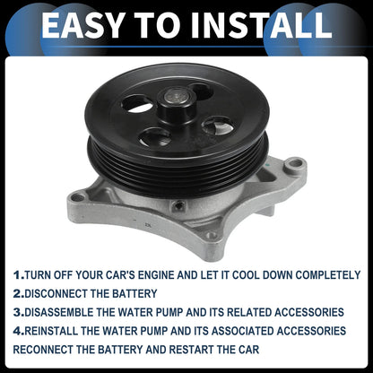 Water Pump Buick Encore for Chevrolet Cruze Gasket Kit (2016-2021)