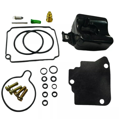 4Pcs Carburetor Rebuild Kit for Yamaha 75-100HP 4-Stroke (67F Series)