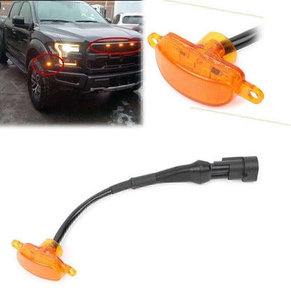 Amber Light for Ford F150/F-150 Bumper Grill Grille (2004-2017)