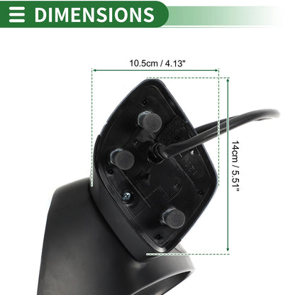 Left Side Door Mirror for Honda Civic (2012-2013)