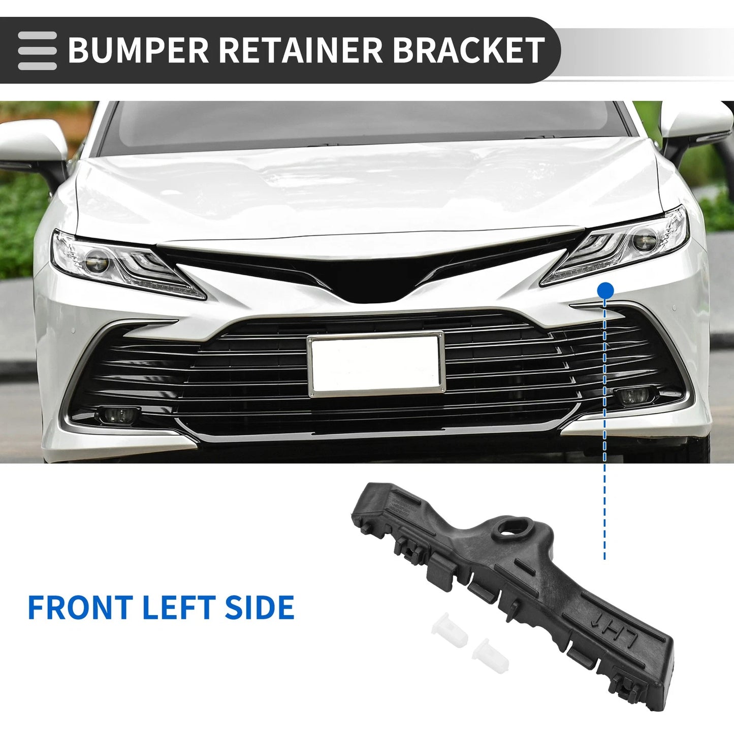 Left Front Bumper Retainer Bracket for Kia Sorento (2014-2015)
