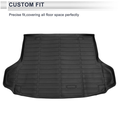Cargo Liner Rear Trunk Mat for Honda HR-V (2023-2024) Long Grid Pattern TPE