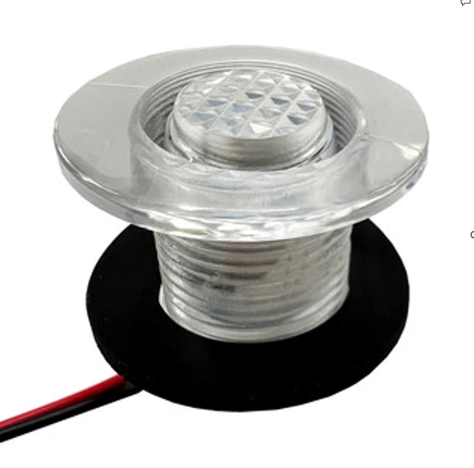 Bait Tank LED Livewell Light Cool White 12V Waterproof for Marine Use