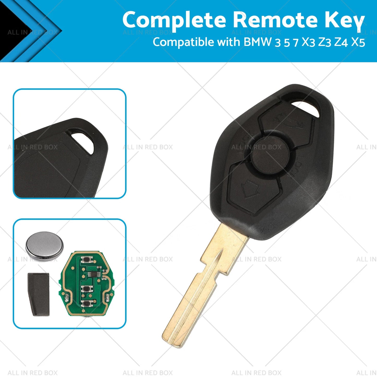 Remote Key for BMW 3 5 7 X3 Z3 Z4 X5 325 525 E38 E39
