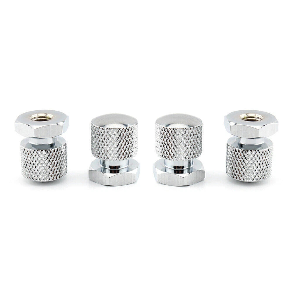 4 x Solo Seat Mounting Nuts 1/4"-20 for Harley Touring (2009-2023)