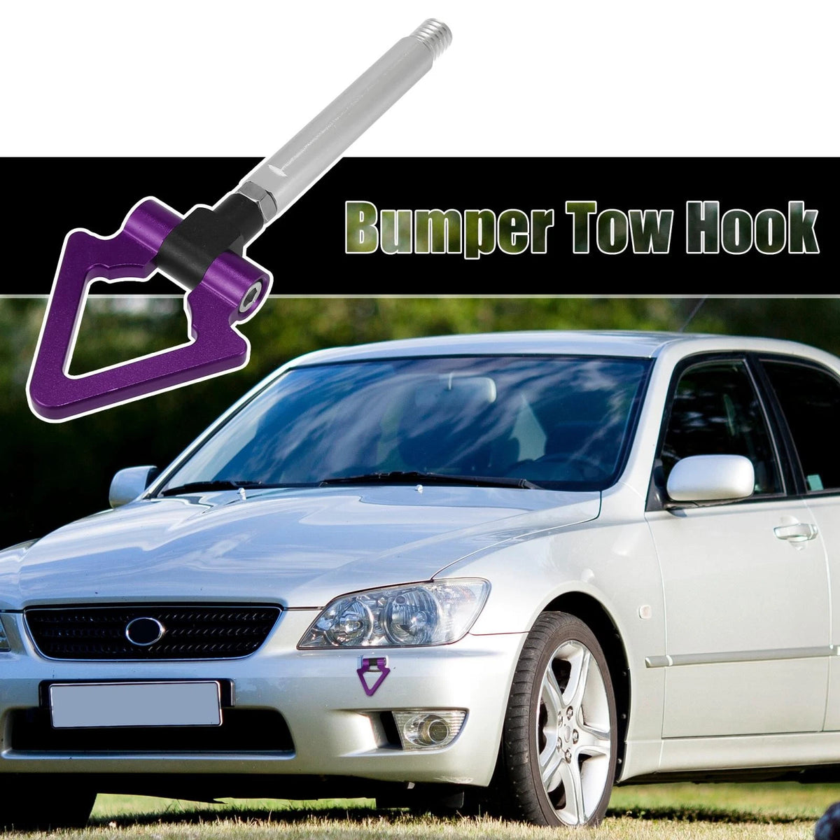 Purple Triangle Tow Hook Screw for Lexus IS IS250 IS350 (2006-2013)
