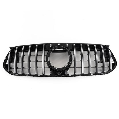 GTR Front Grille for 2024 Benz W167 GLE350 GLE450 GLE580 GLE53 Chrome