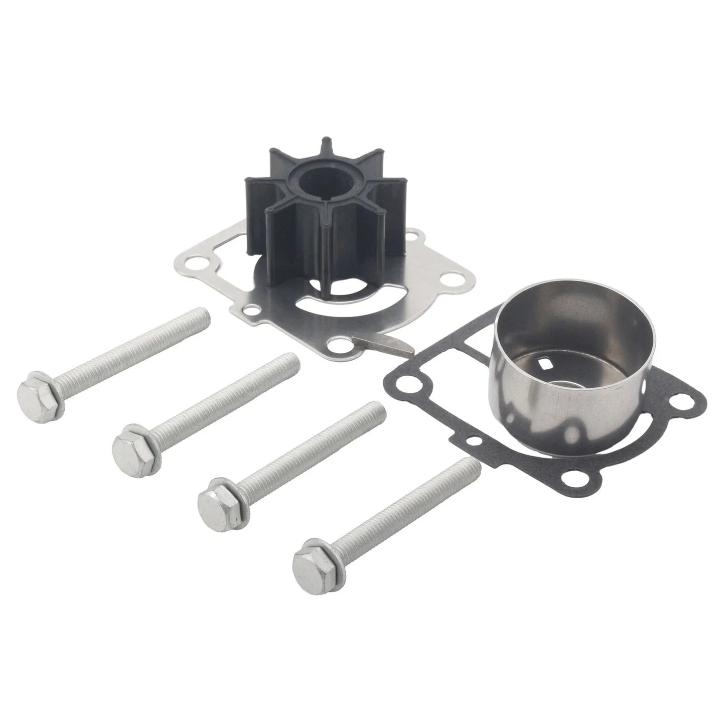 Water Pump Repair Kit for Mercury Mariner 15/20HP EFI 4-Stroke (1998-2023)