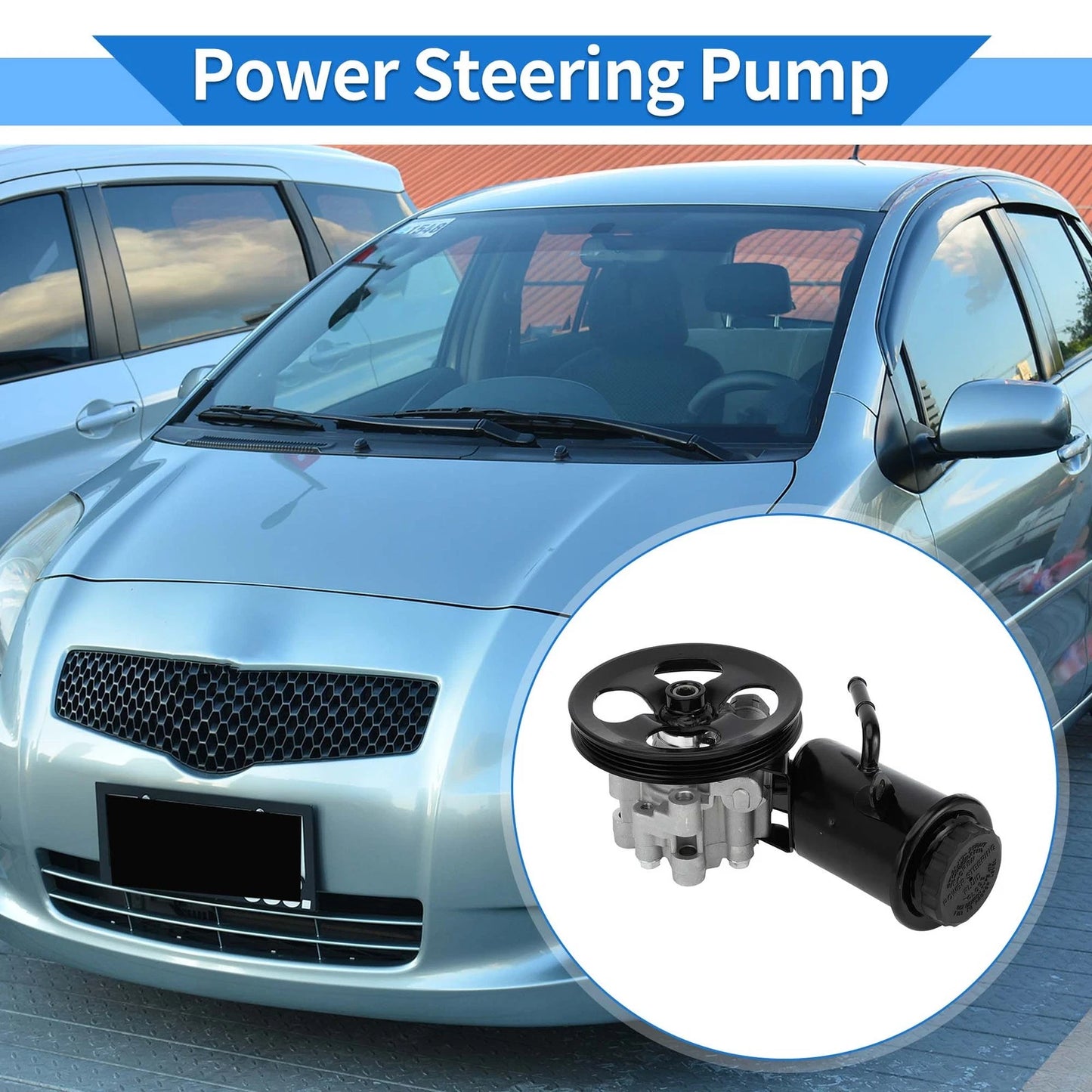 Power Steering Pump for Toyota Echo 1.5L L4 (2000-2005)
