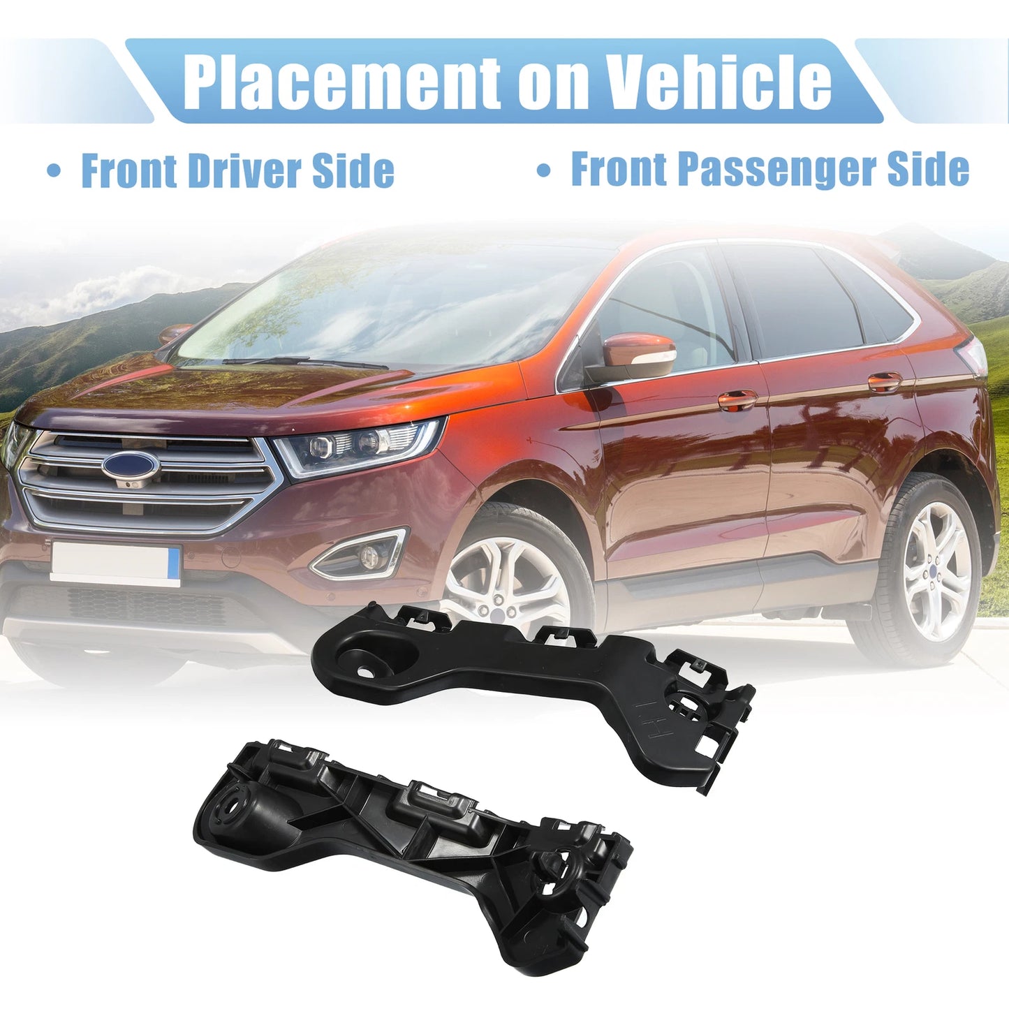 Front Bumper Mounting Support Bracket for Ford Edge (2011-2014)