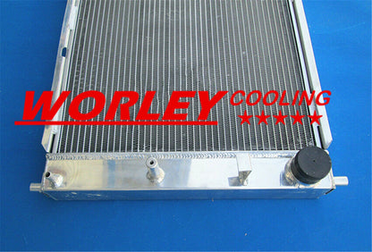 40mm Aluminum Radiator + Fans for Ford Mustang GT/SVT 1997-2004