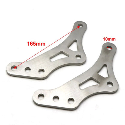 CNC Lowering Link Kit for Kawasaki Z900 Z900RS 2017-2019 Silver Motor