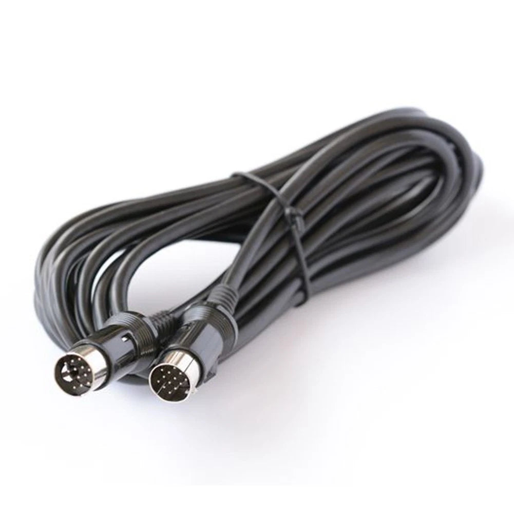 DIN Male-to-Male Audio Connection Cable for Clarion and Kenwood