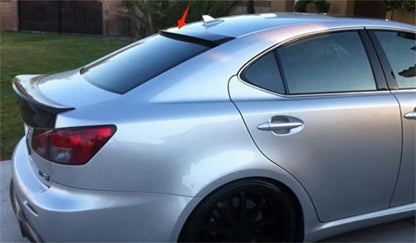 Rear Roof Spoiler Wing for Lexus IS 250/350/F Sedan Glossy Black (2006-2013)