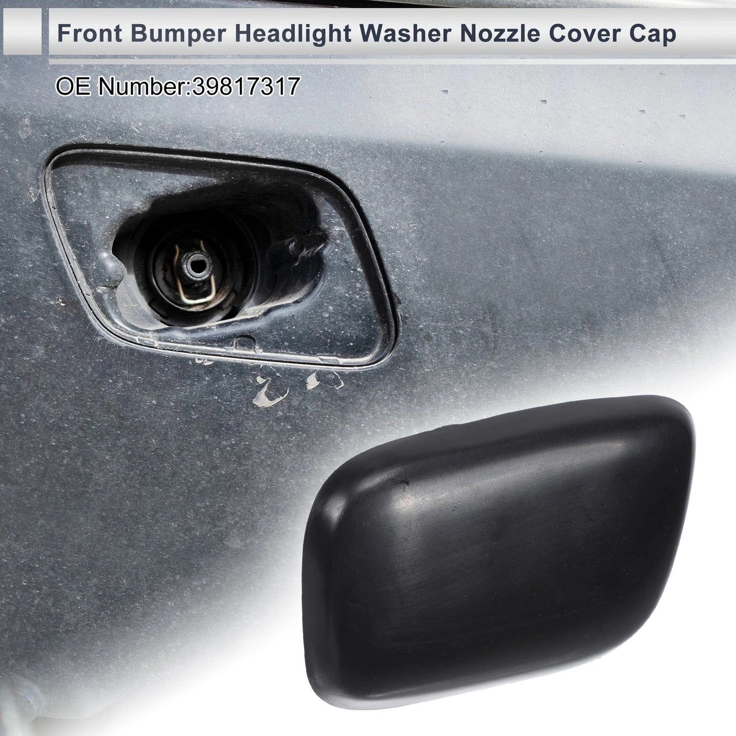 Bumper Headlight Washer Nozzle Cover for Volvo S80 (2009-2015)