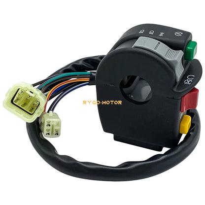 Left Handlebar Start/Stop Switch Headlight for Arctic Cat ATV 366 4x4 (2008–2011)
