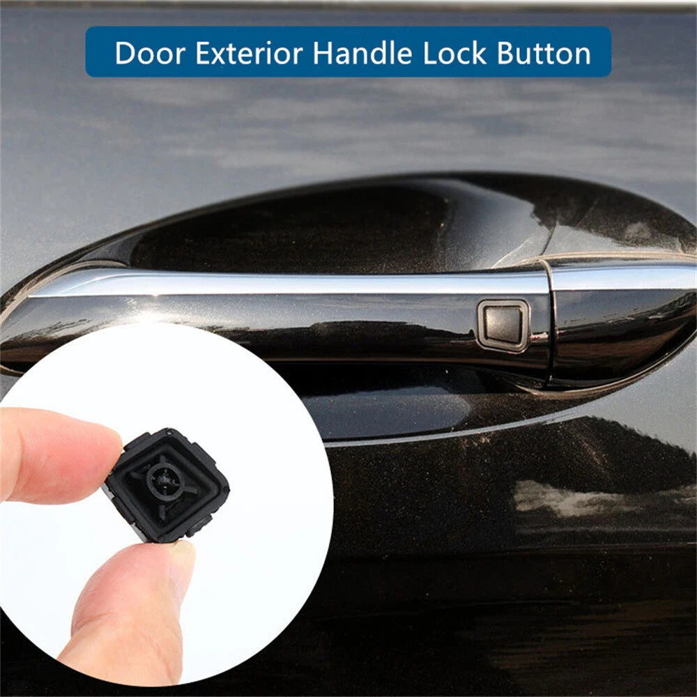 L&R Outside Door Handle Sensor Button Covers for Mercedes Benz S, R, CL, ML, GL
