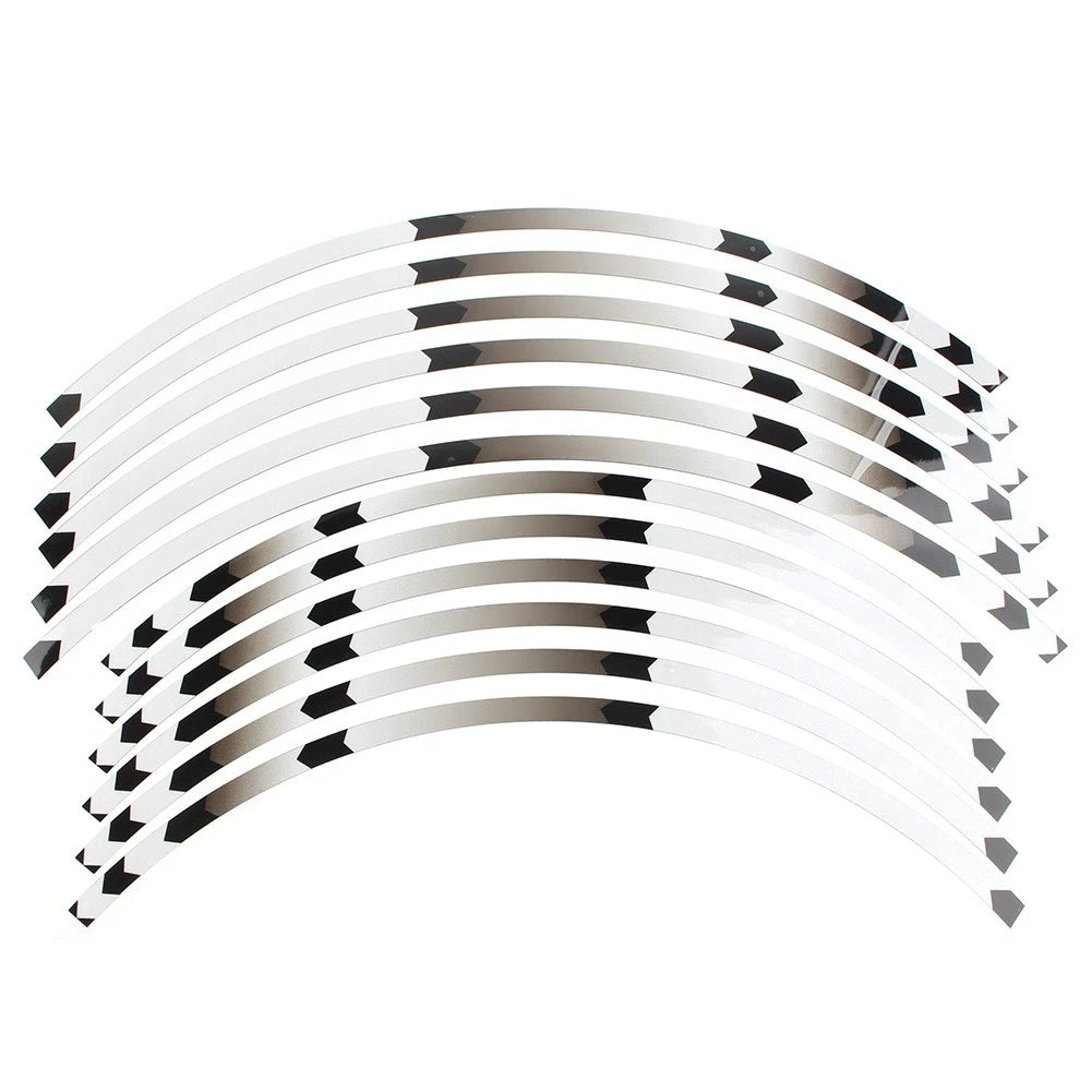 19" Rim Wheel Stickers White for Honda CRF 450R 2002-2021, CRF 250R 2003-2021