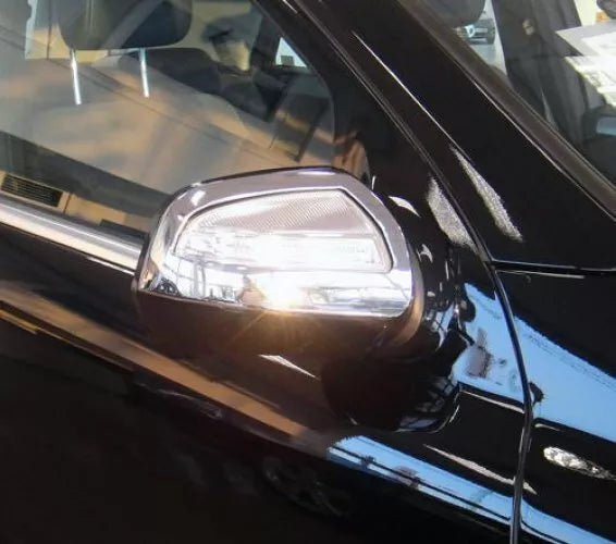 Chrome Side Door Mirror Covers for Mercedes Benz GL-Class (2009-2011)