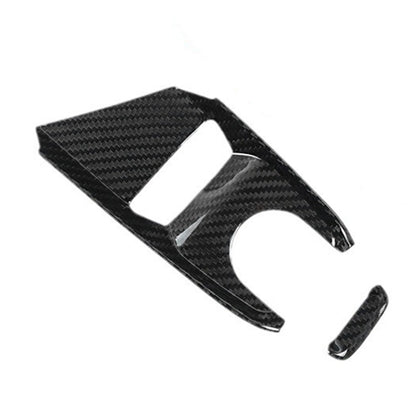 Multimedia Button Panel Cover for Corvette C8 (2020-2024) Black Carbon Fiber
