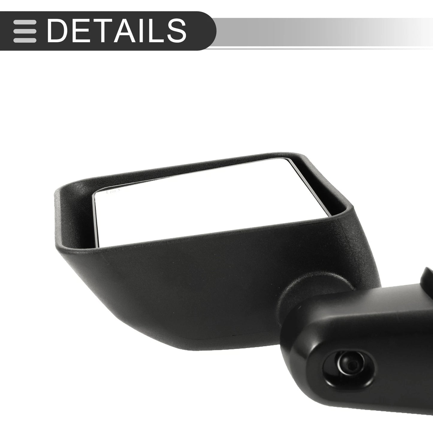 Tow Mirrors for Jeep Wrangler (2015-2018) 1 Set