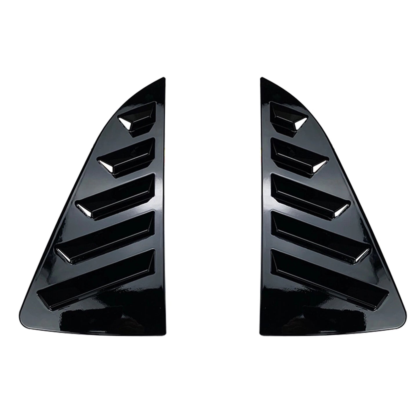 Rear Side Window Louver Trim Cover for VW Polo MK6 (2017-2023)