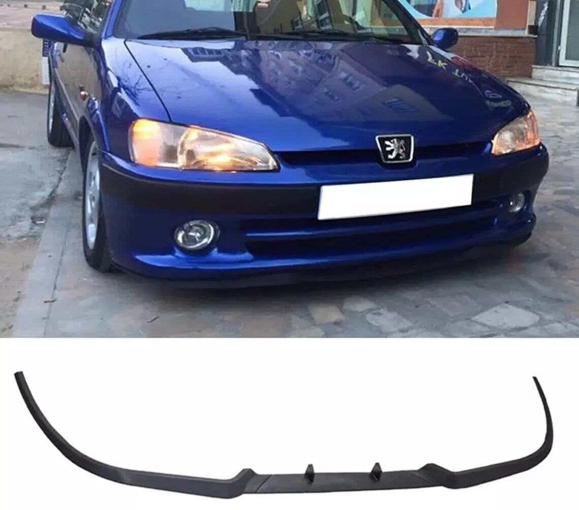 x3 Front Bumper Lip for Peugeot 106 Cupra R (1996-2004)