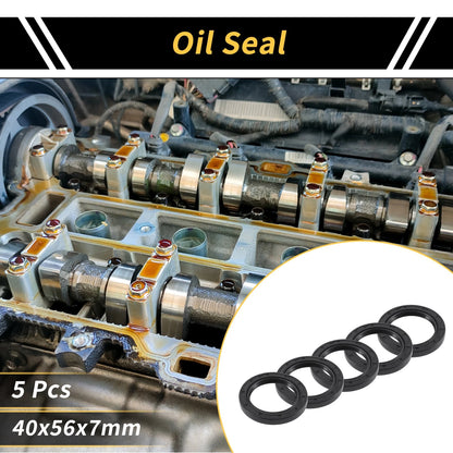 Oil Seal / 40x56x7mm / Seal Ring Rotary Shaft Seal NBR Rubber for Auto